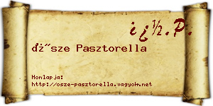 Ősze Pasztorella névjegykártya